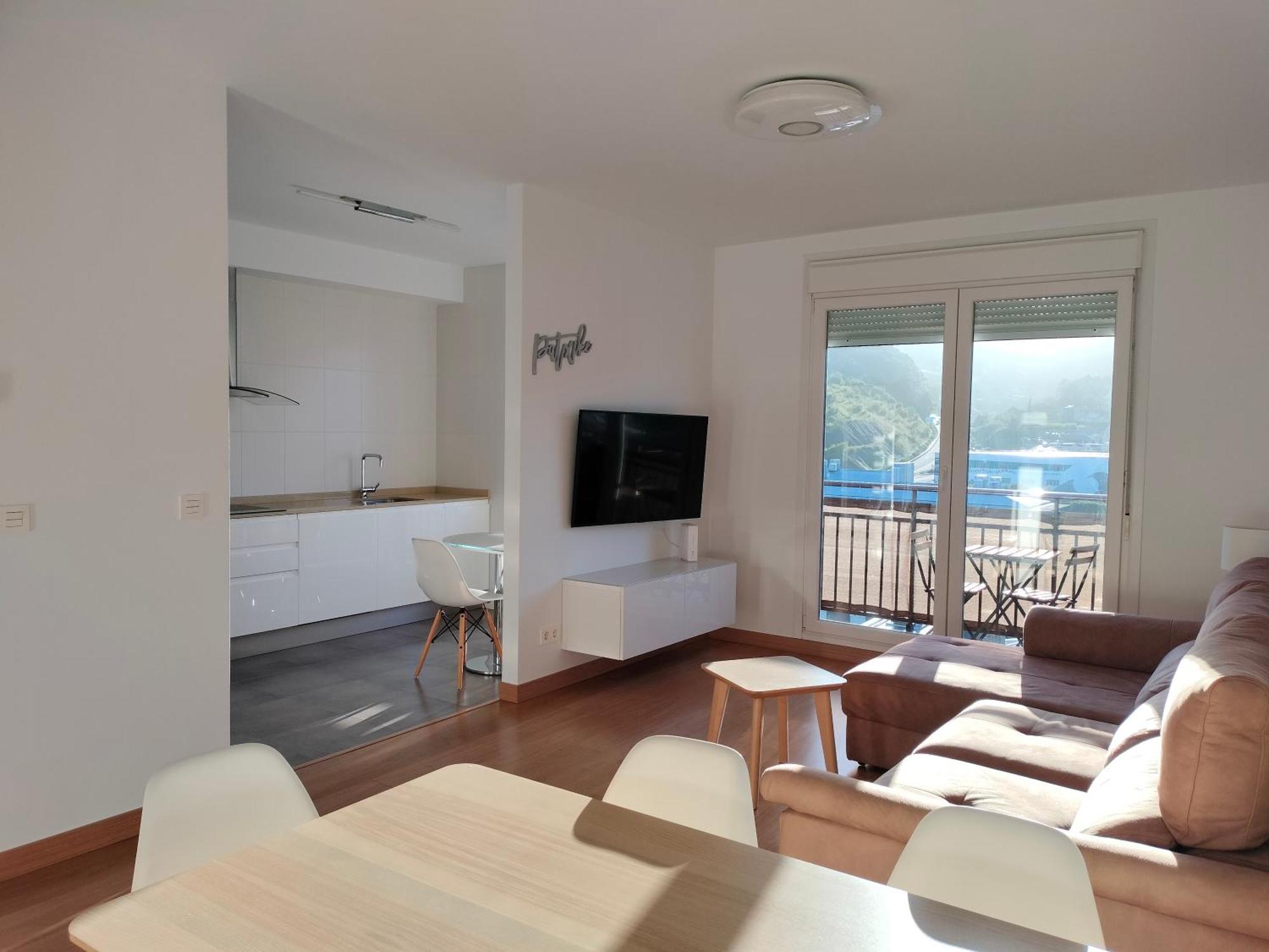 Apartamento Patxike Con Plaza De Garaje Apartment Bermeo Ruang foto