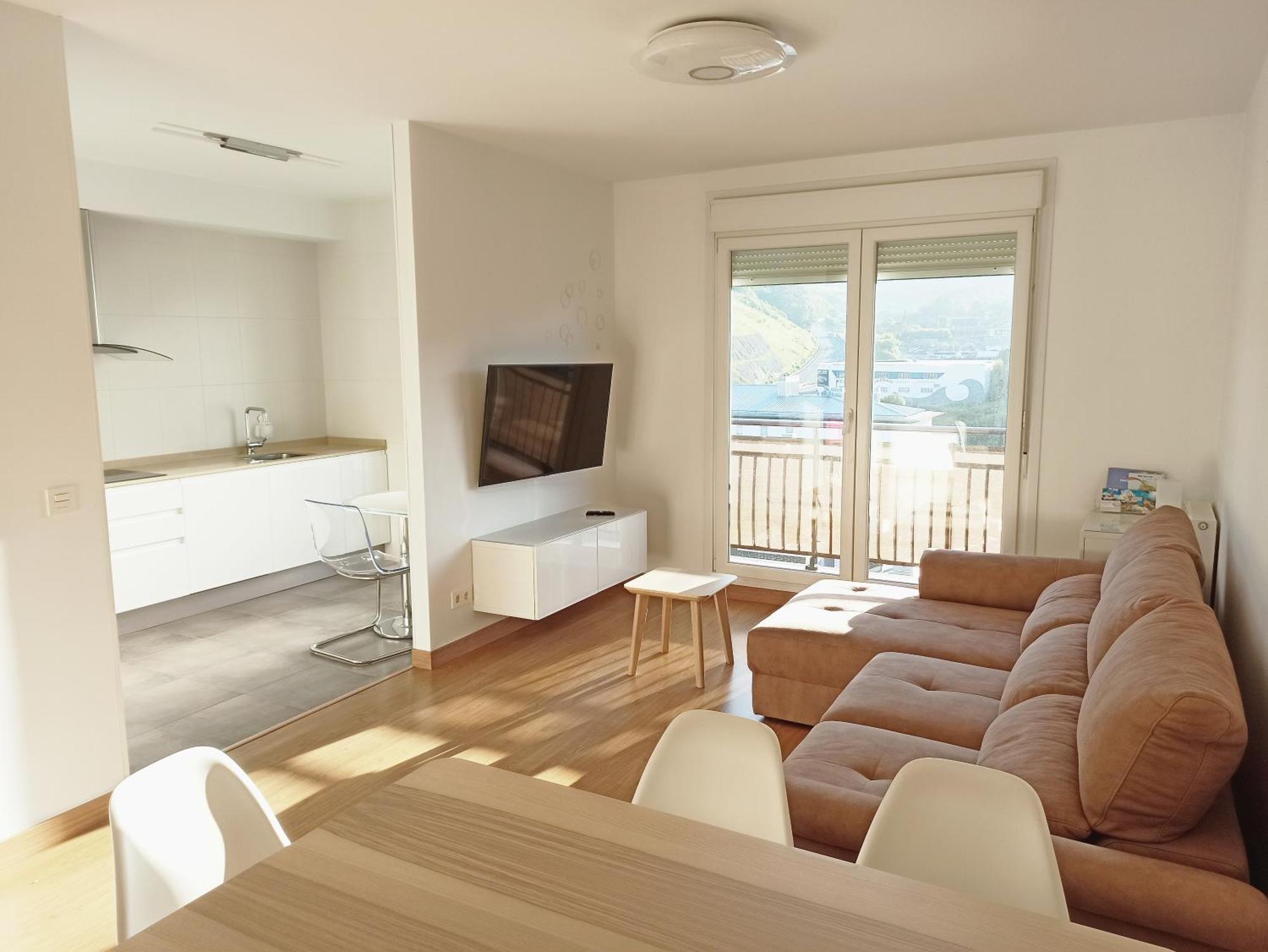 Apartamento Patxike Con Plaza De Garaje Apartment Bermeo Ruang foto